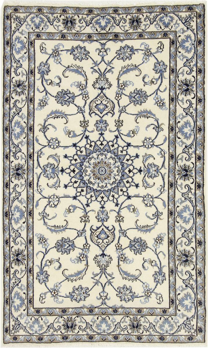 Alfombra persa Nain 202x120 202x120, Alfombra persa Anudado a mano