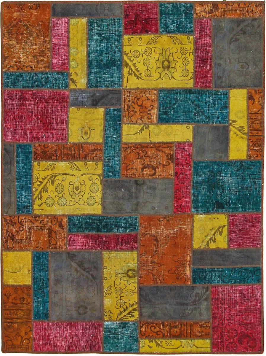 Perzsa szőnyeg Patchwork 199x152 199x152, Perzsa szőnyeg Kézzel csomózva