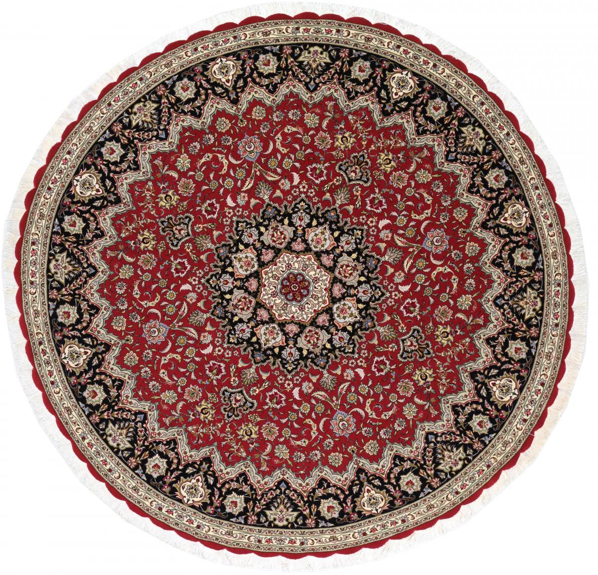 Tapete persa Tabriz 50Raj 244x245 244x245, Tapete persa Atado à mão