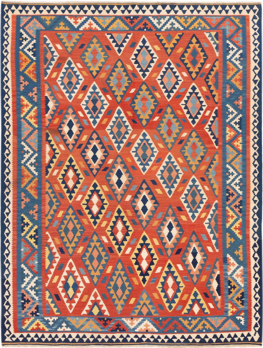 Tappeto persiano Kilim Fars Ghashghai 208x154 208x154, Tappeto persiano Tessuto a mano