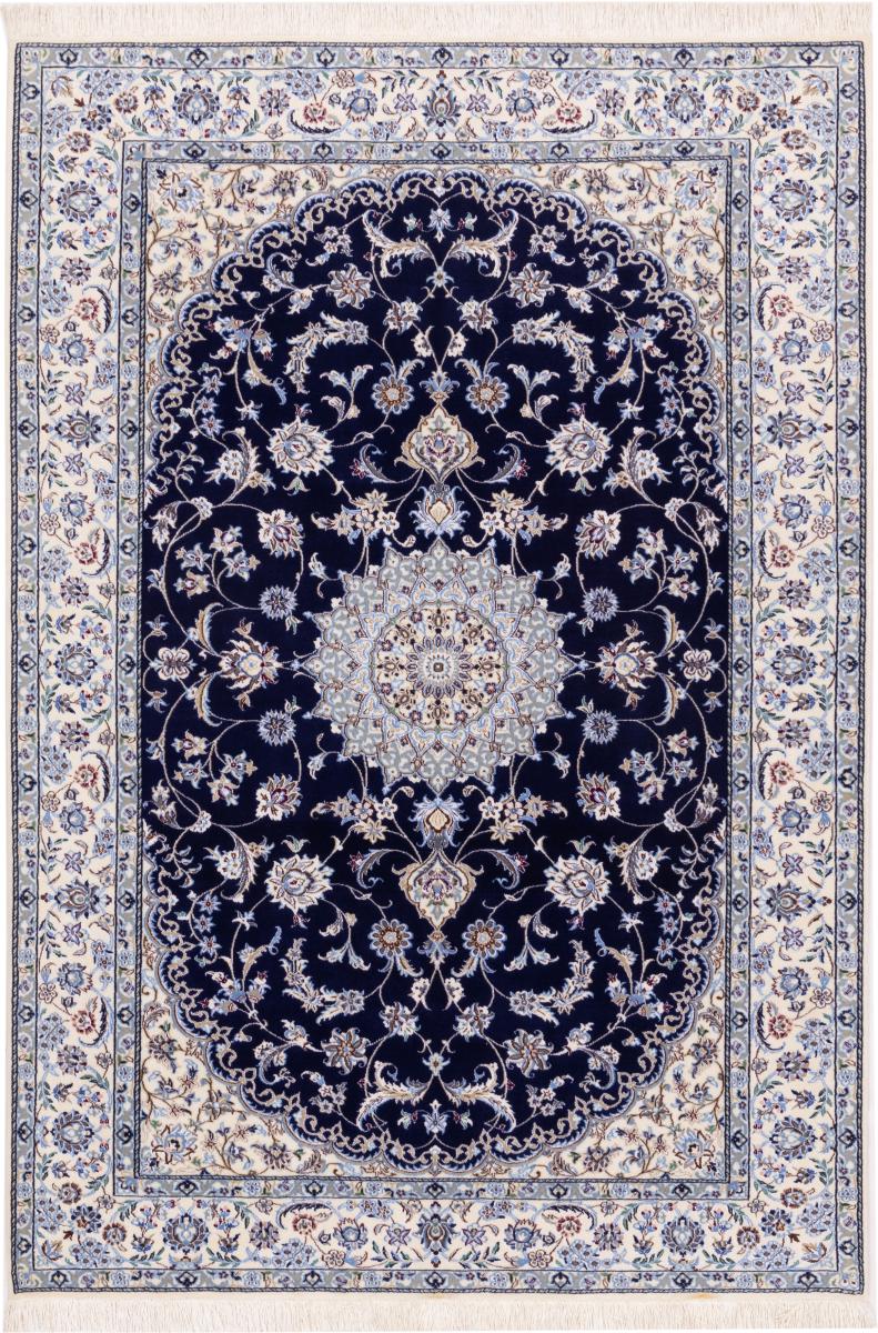 Persian Rug Nain 9La 196x134 196x134, Persian Rug Knotted by hand