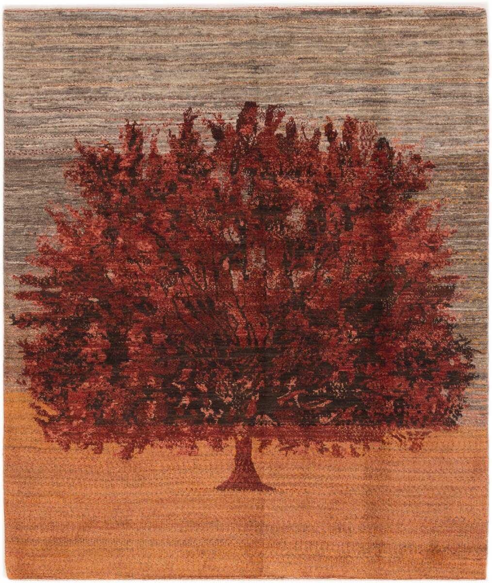 Persian Rug Persian Gabbeh Loribaft Nowbaft 175x151 175x151, Persian Rug Knotted by hand