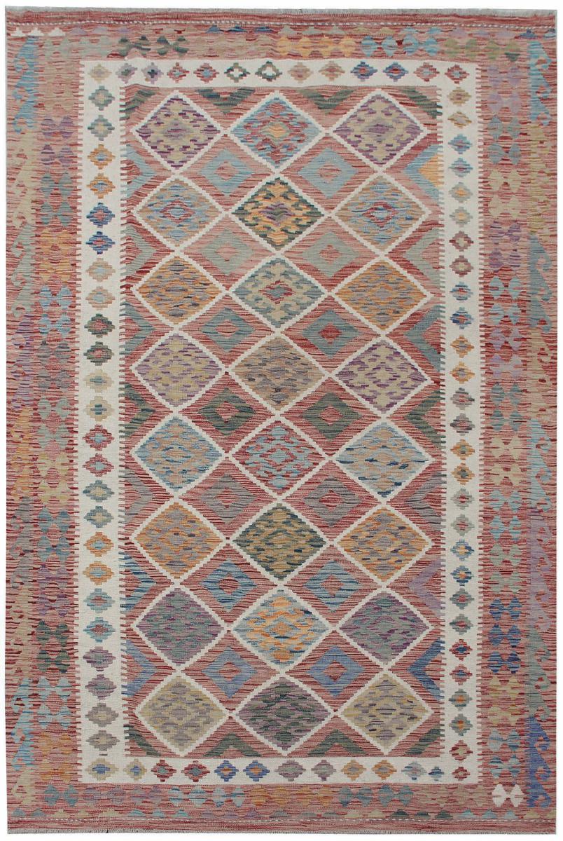 Tapete afegão Kilim Afegão 292x194 292x194, Tapete persa Tecido à mão