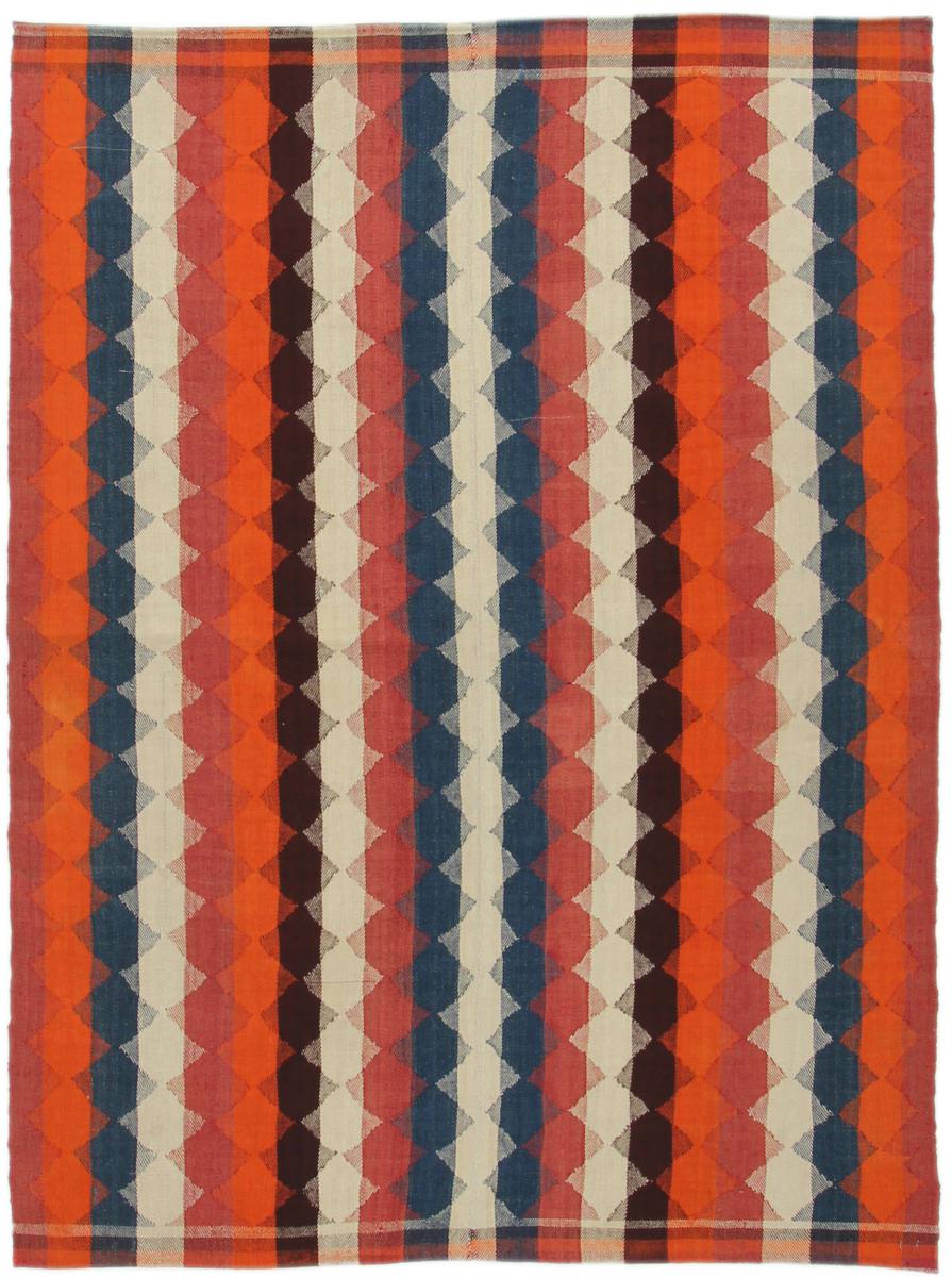 Tapete persa Kilim Fars Antigo 198x152 198x152, Tapete persa Tecido à mão