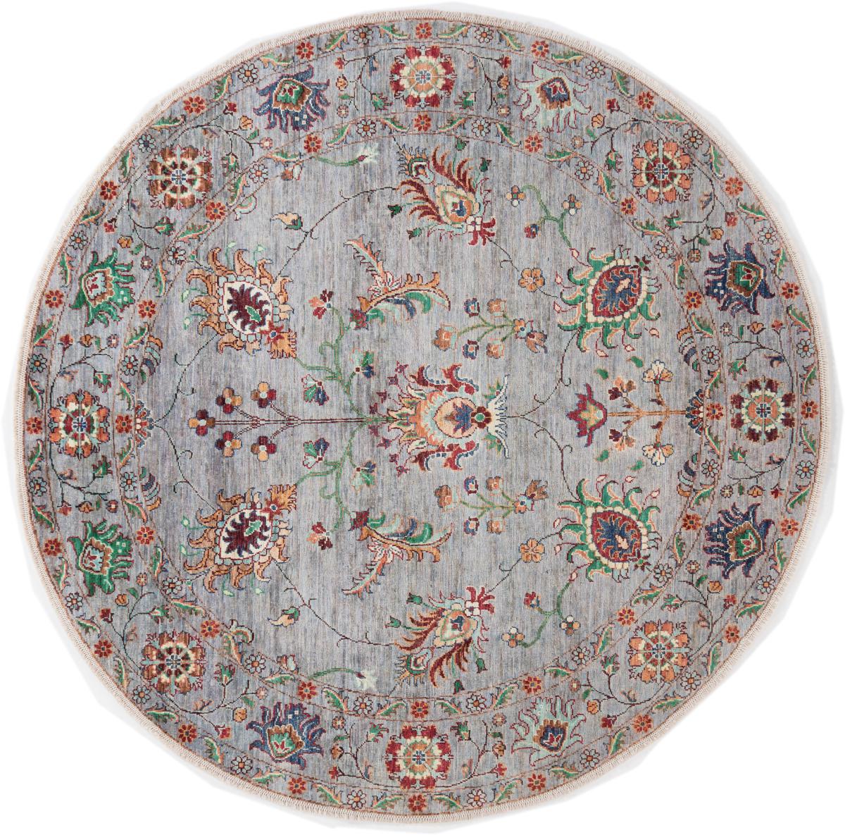 Afghansk tæppe Arijana Klassik 179x179 179x179, Persisk tæppe Knyttet i hånden