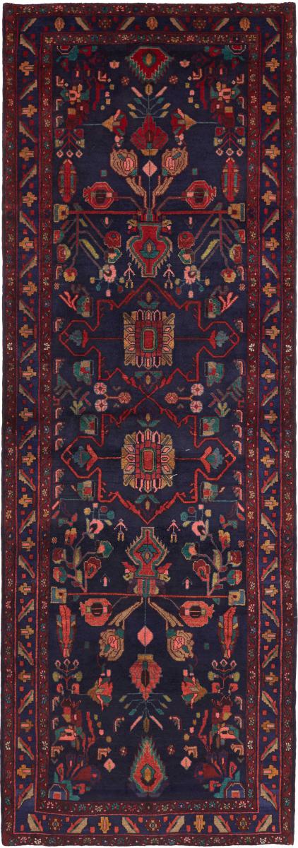 Persian Rug Hamadan 346x119 346x119, Persian Rug Knotted by hand