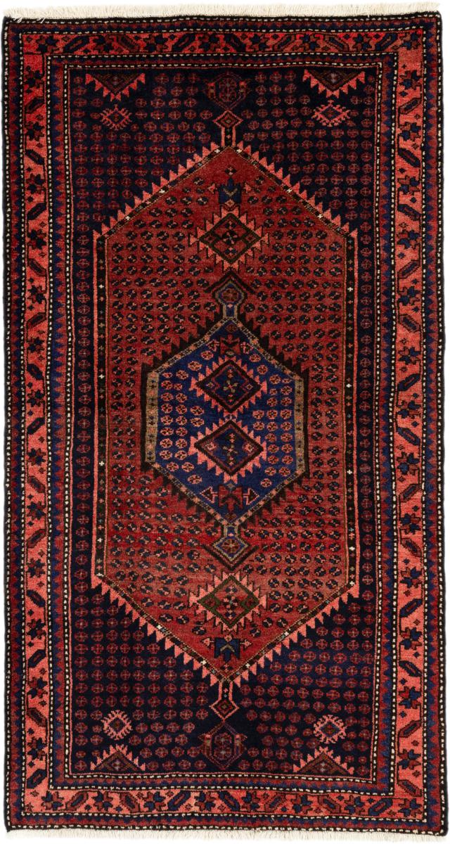 Persian Rug Hamadan 209x109 209x109, Persian Rug Knotted by hand