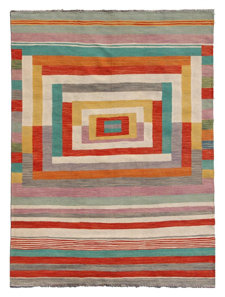 Alfombra afgana Kilim Afghan Edition 246x181 246x181, Alfombra persa Tejido a mano