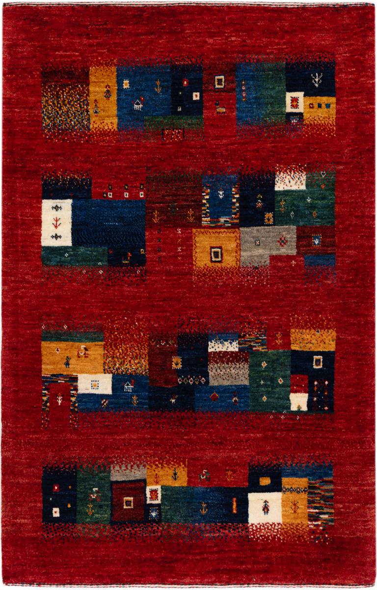 Persian rug Persian Gabbeh Loribaft Atelier 126x81 126x81, Persian rug Hand-knotted