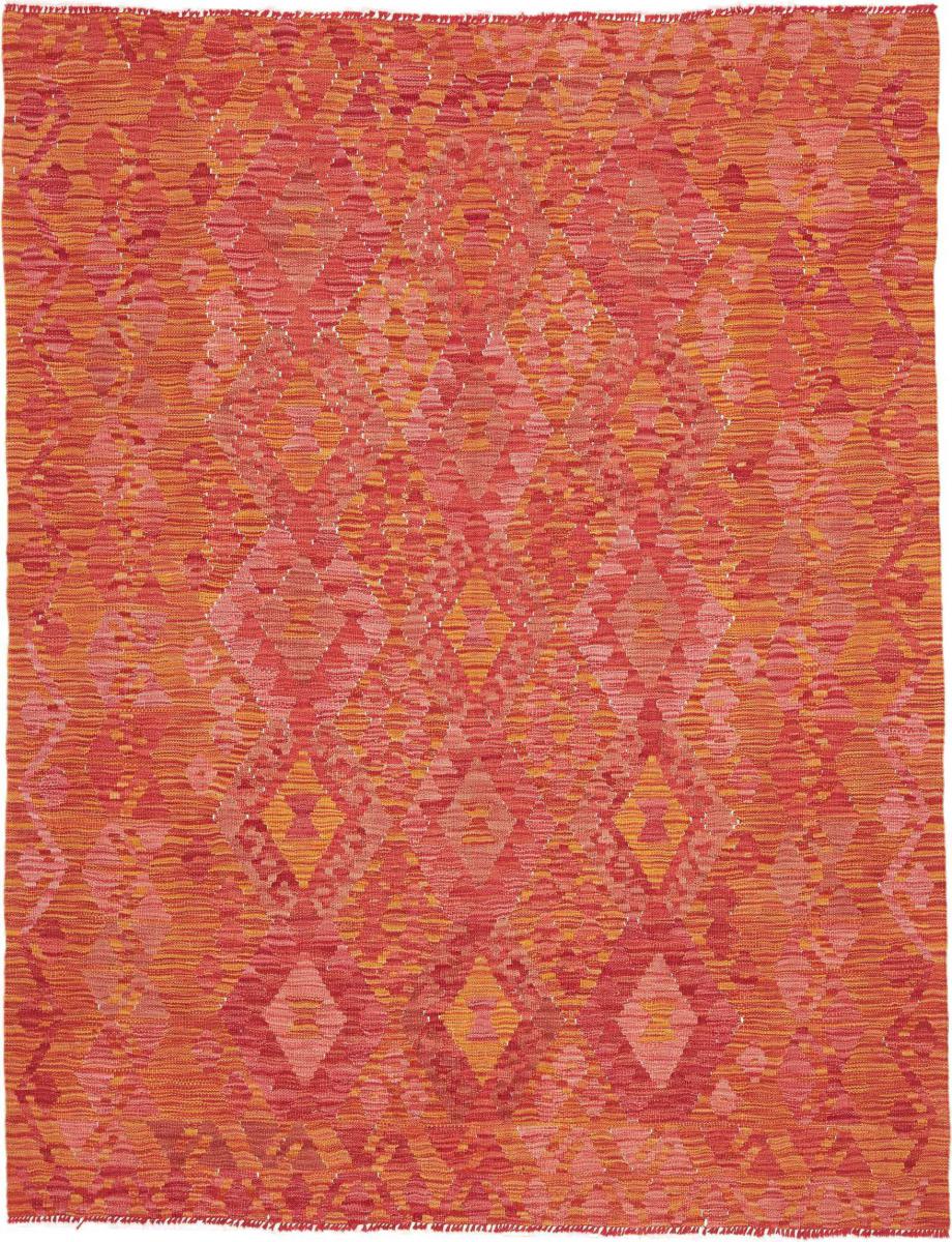 Afghanischer Teppich Kelim Afghan 195x153 195x153, Perserteppich Handgewebt