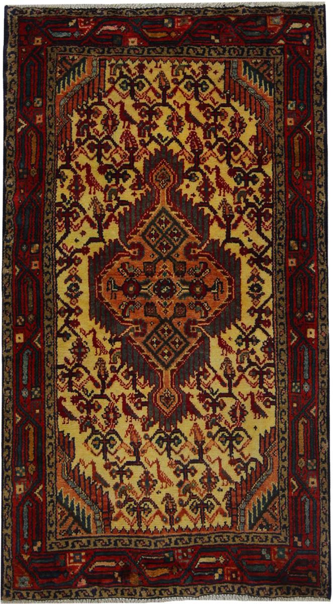 Tappeto persiano Hamadan 148x86 148x86, Tappeto persiano Annodato a mano