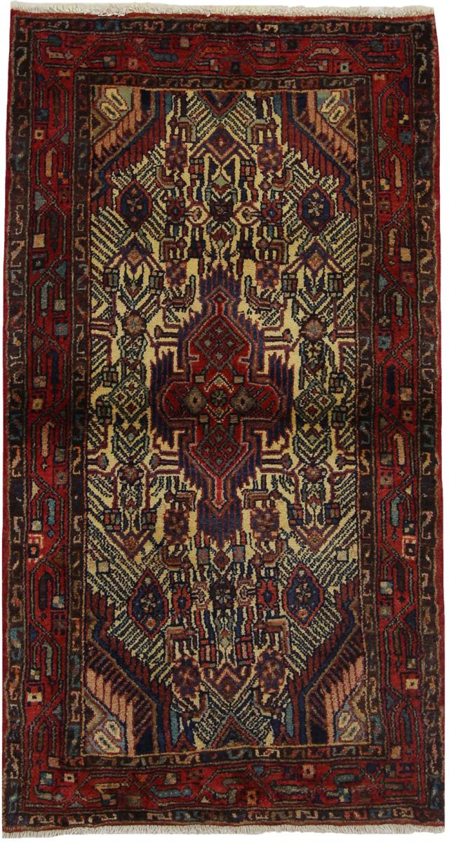 Persian Rug Hamadan 152x83 152x83, Persian Rug Knotted by hand