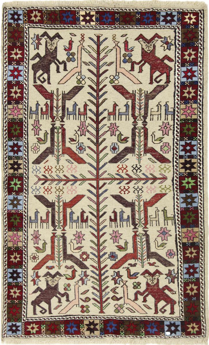 Perzisch tapijt Meshkin 210x126 210x126, Perzisch tapijt Handgeknoopte