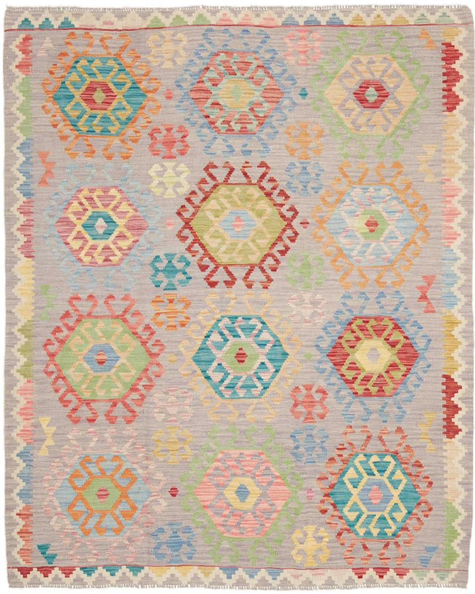 Afghansk matta Kelim Afghan 190x153 190x153, Persisk matta Handvävd