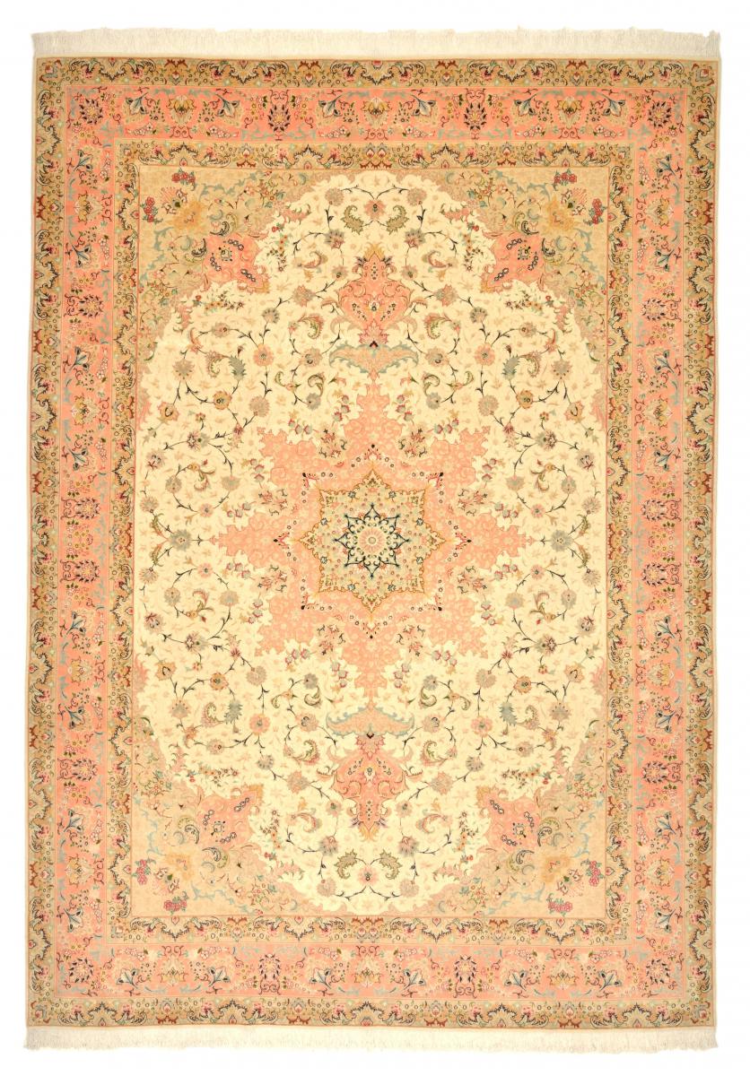 Tapete persa Tabriz 50Raj 349x248 349x248, Tapete persa Atado à mão