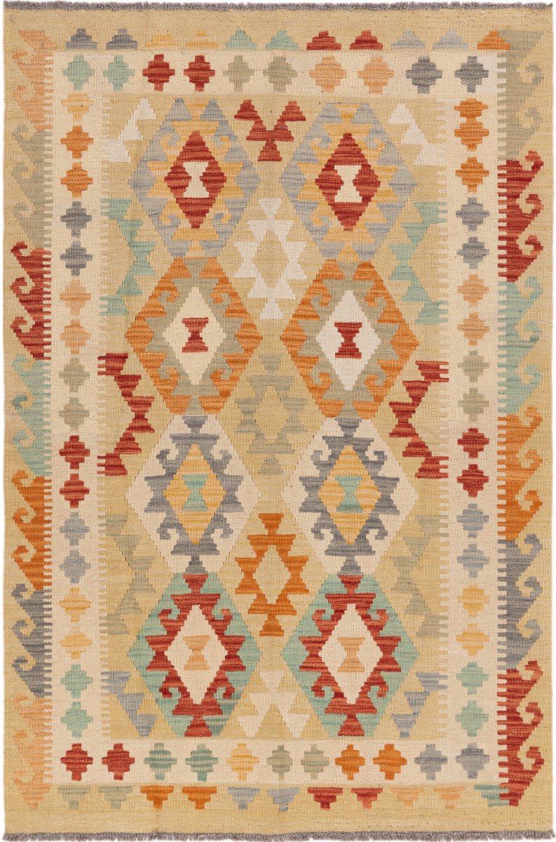 Covor afgan Chilim Afghan 150x102 150x102, Covor persan Țesut manual