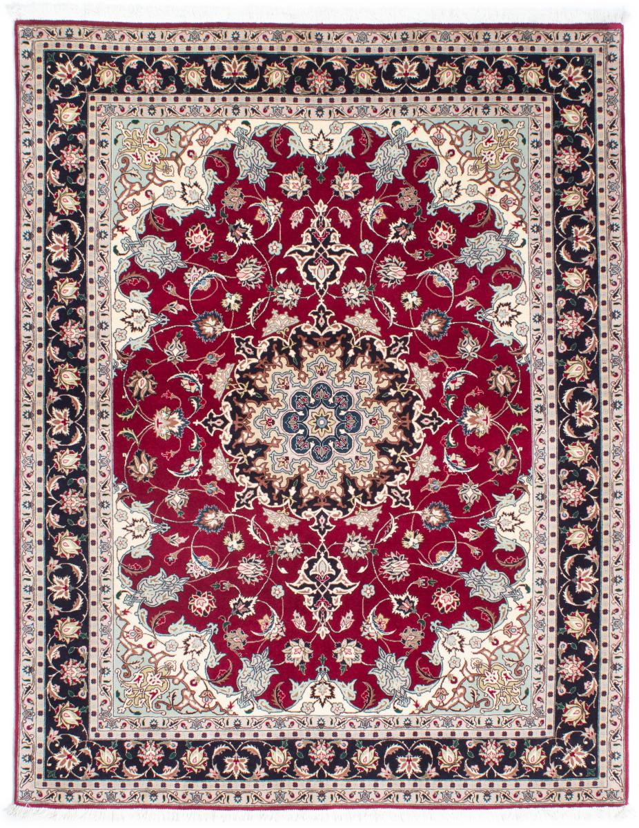 Tapete persa Tabriz 50Raj 198x152 198x152, Tapete persa Atado à mão