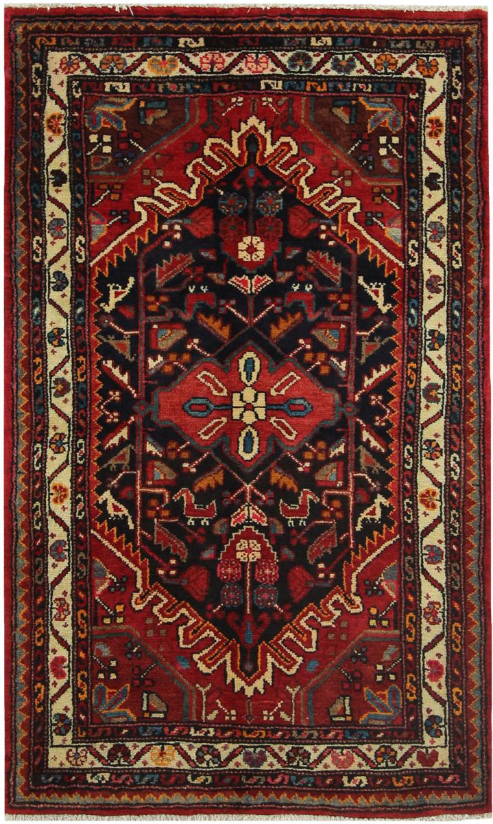 Persisk tæppe Hamadan 145x89 145x89, Persisk tæppe Knyttet i hånden