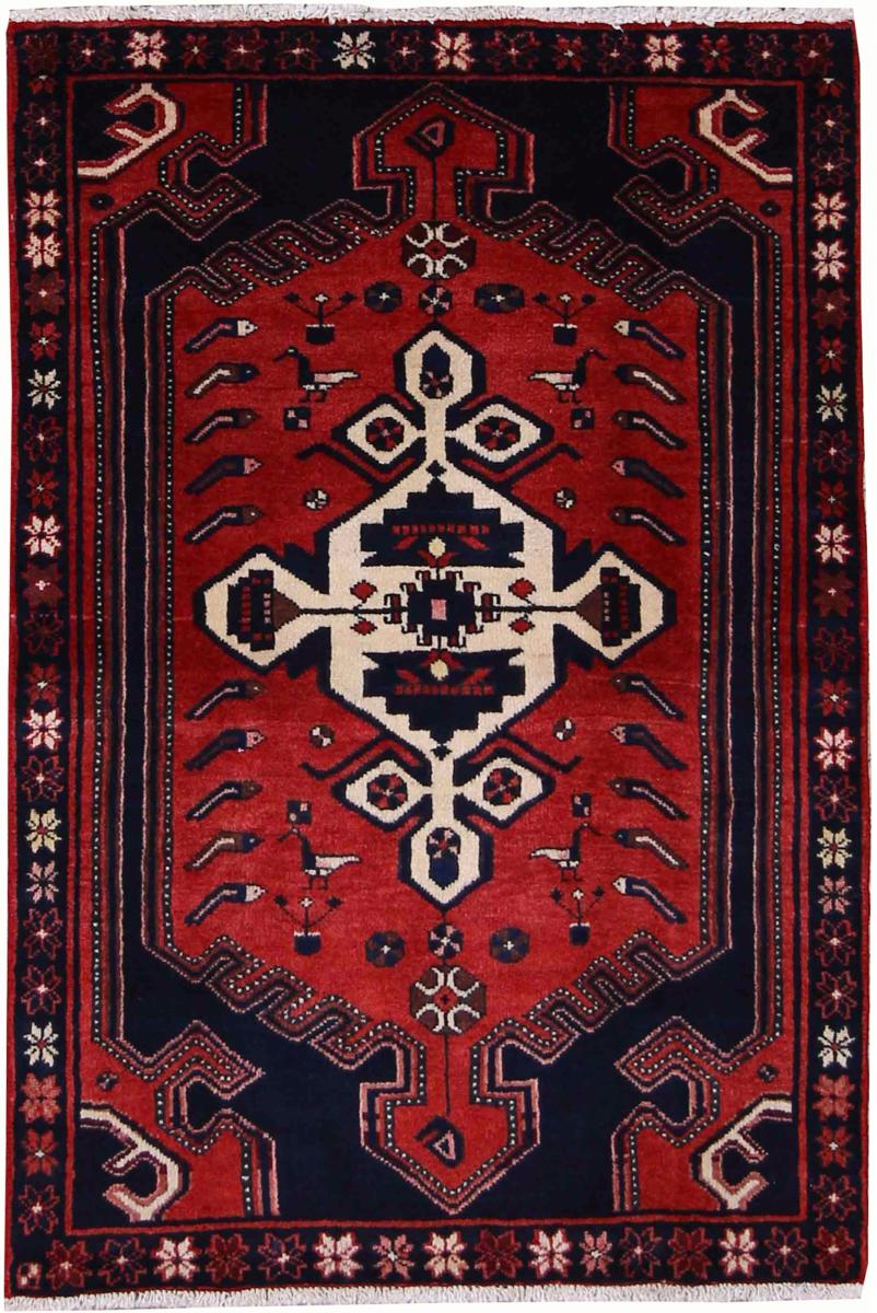 Persian Rug Hamadan 151x103 151x103, Persian Rug Knotted by hand