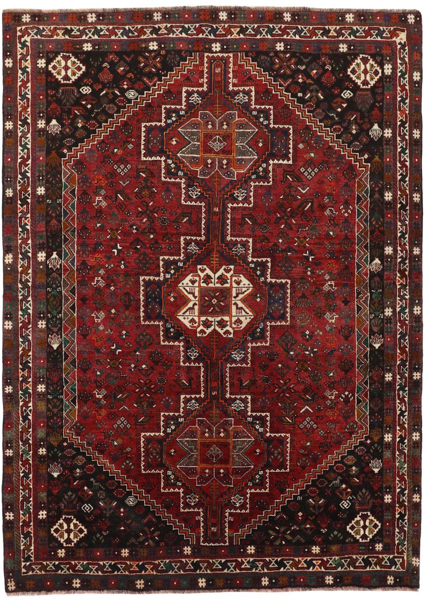 Persian Rug Ghashghai 257x186 257x186, Persian Rug Knotted by hand