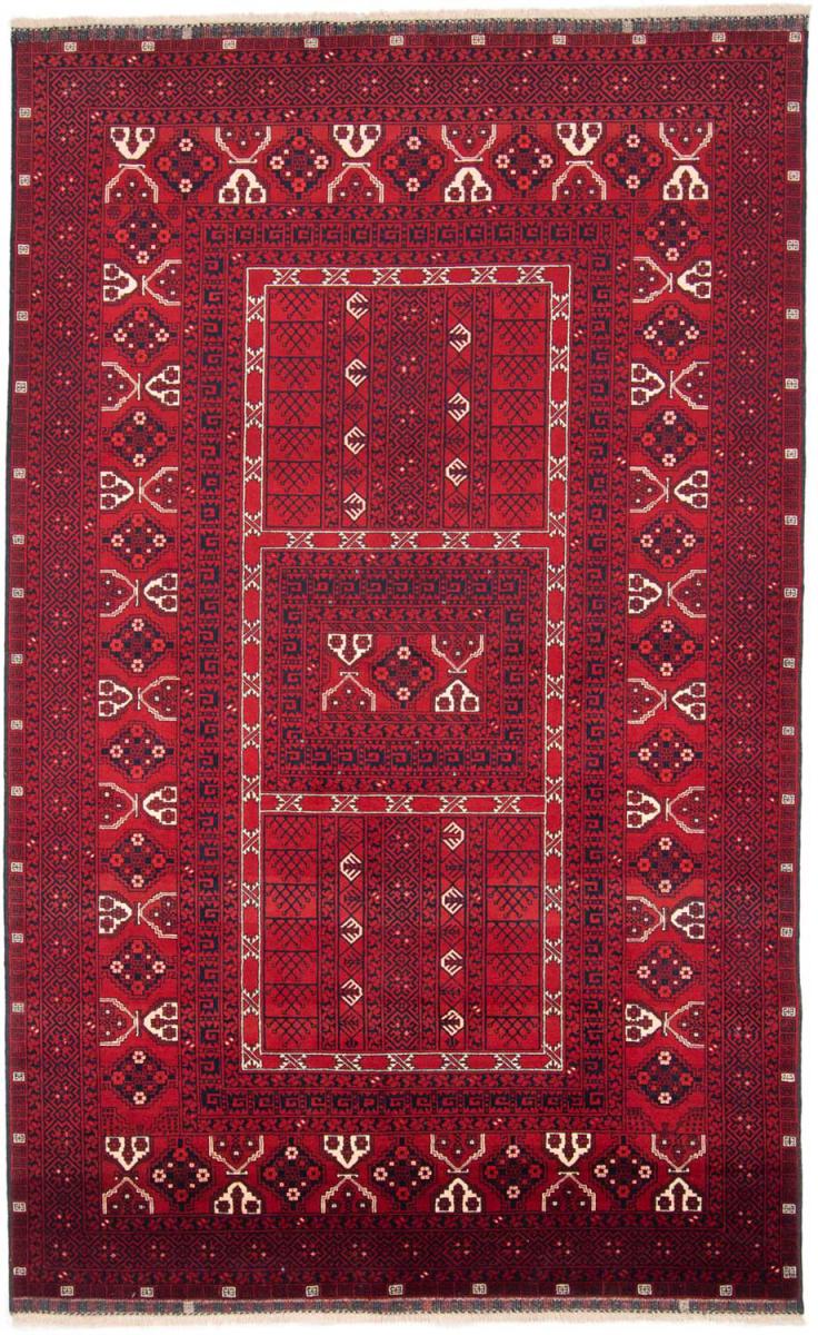 Afganistanilainen matto Afghan Mauri 256x150 256x150, Persialainen matto Käsinsolmittu