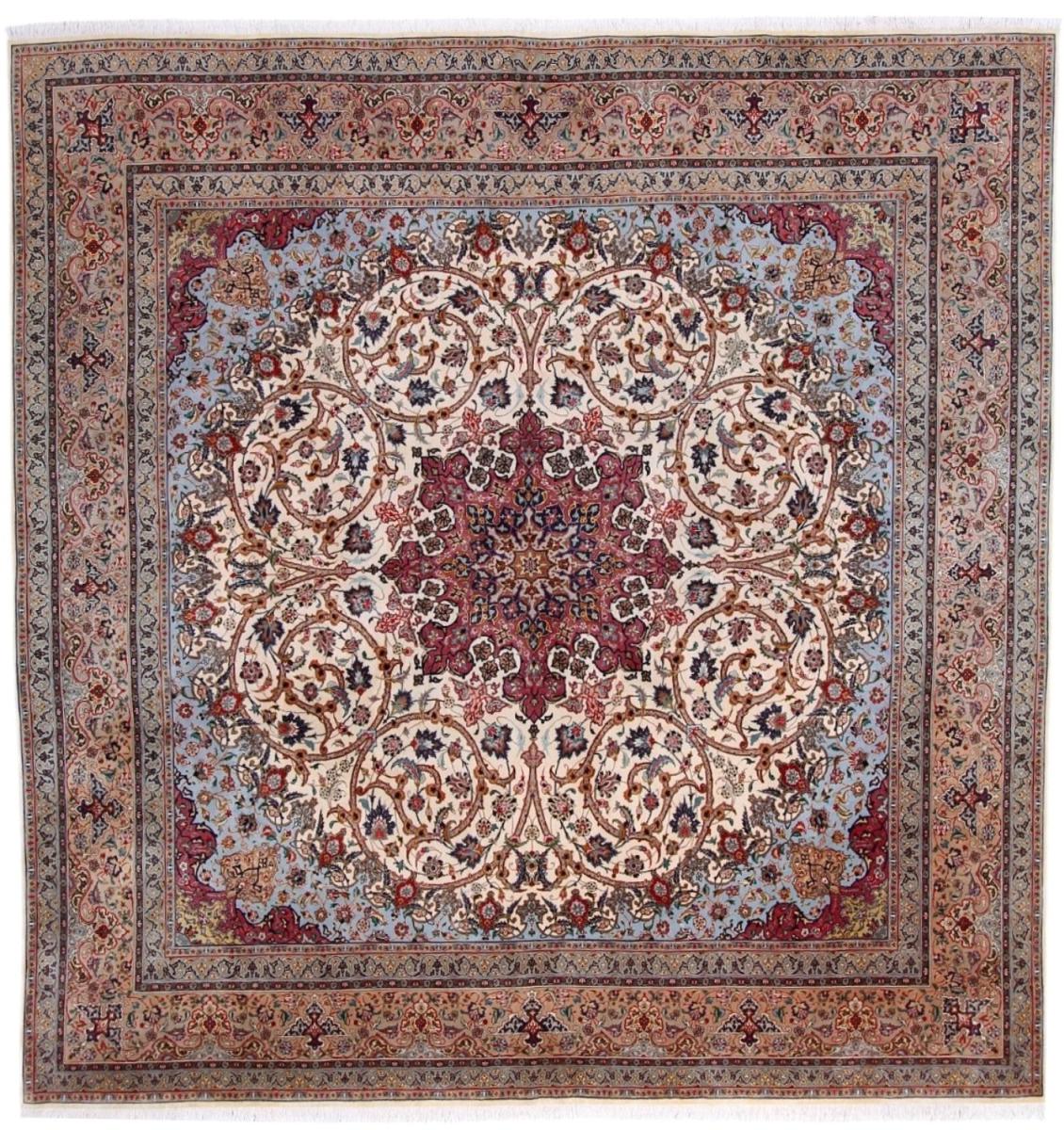  ペルシャ絨毯 タブリーズ 60Raj 311x299 311x299,  ペルシャ絨毯 手織り