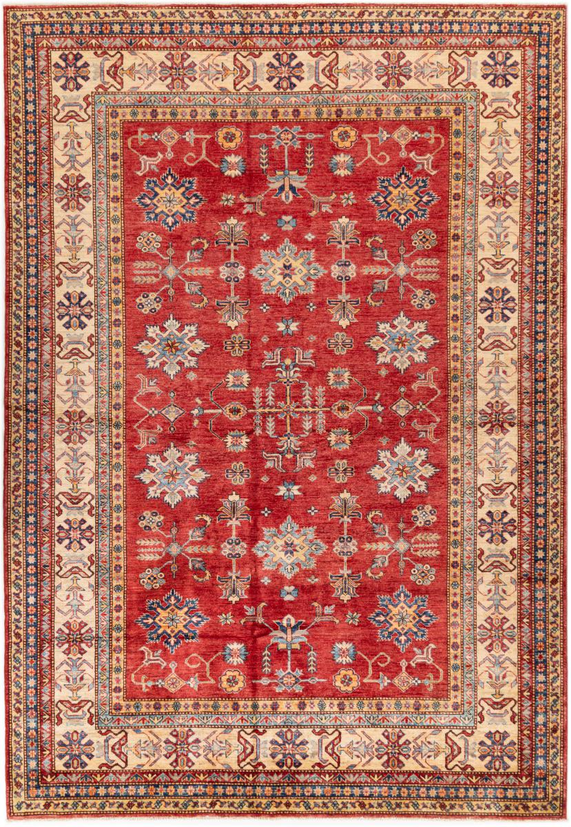 Afghan rug Super Kazak 307x211 307x211, Persian Rug Knotted by hand