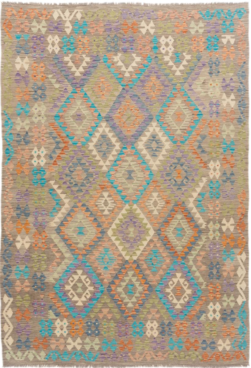 Afghaans tapijt Kilim Afghan 289x198 289x198, Perzisch tapijt Handgeweven