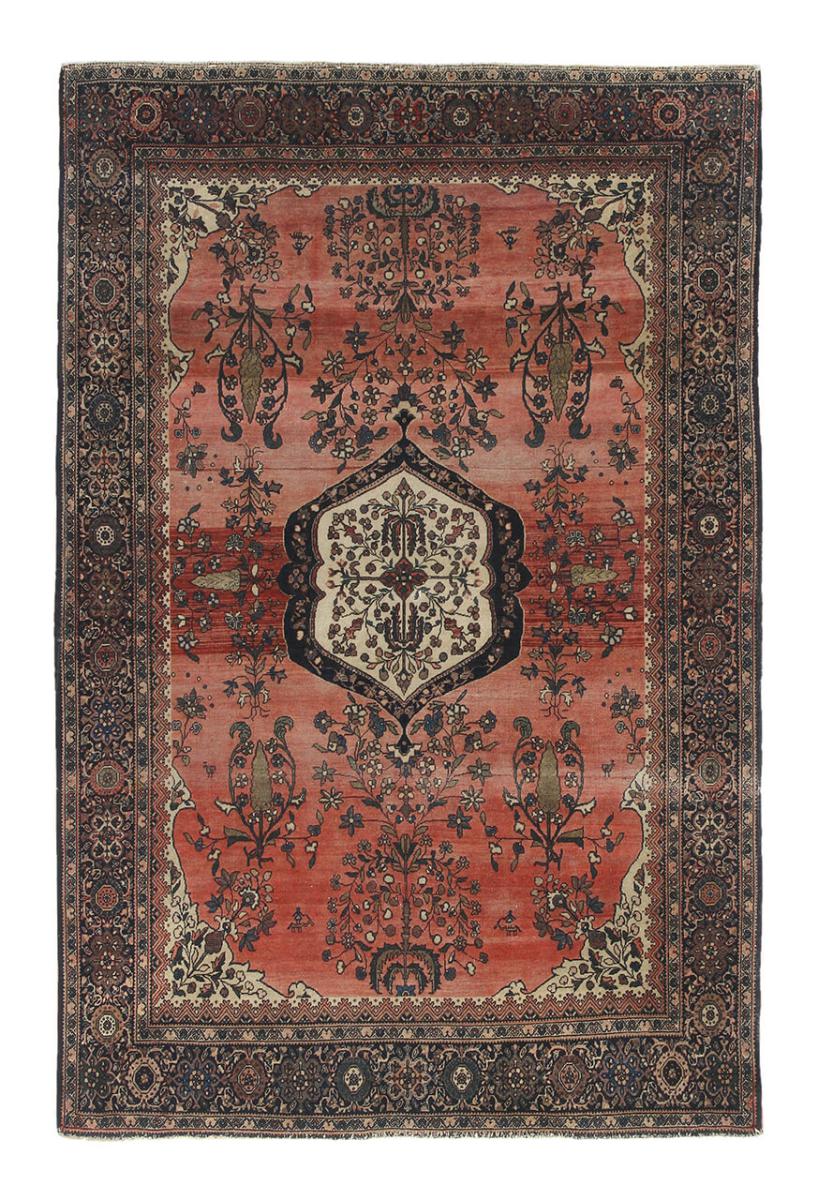Perzisch tapijt Farahan Antiek 193x126 193x126, Perzisch tapijt Handgeknoopte