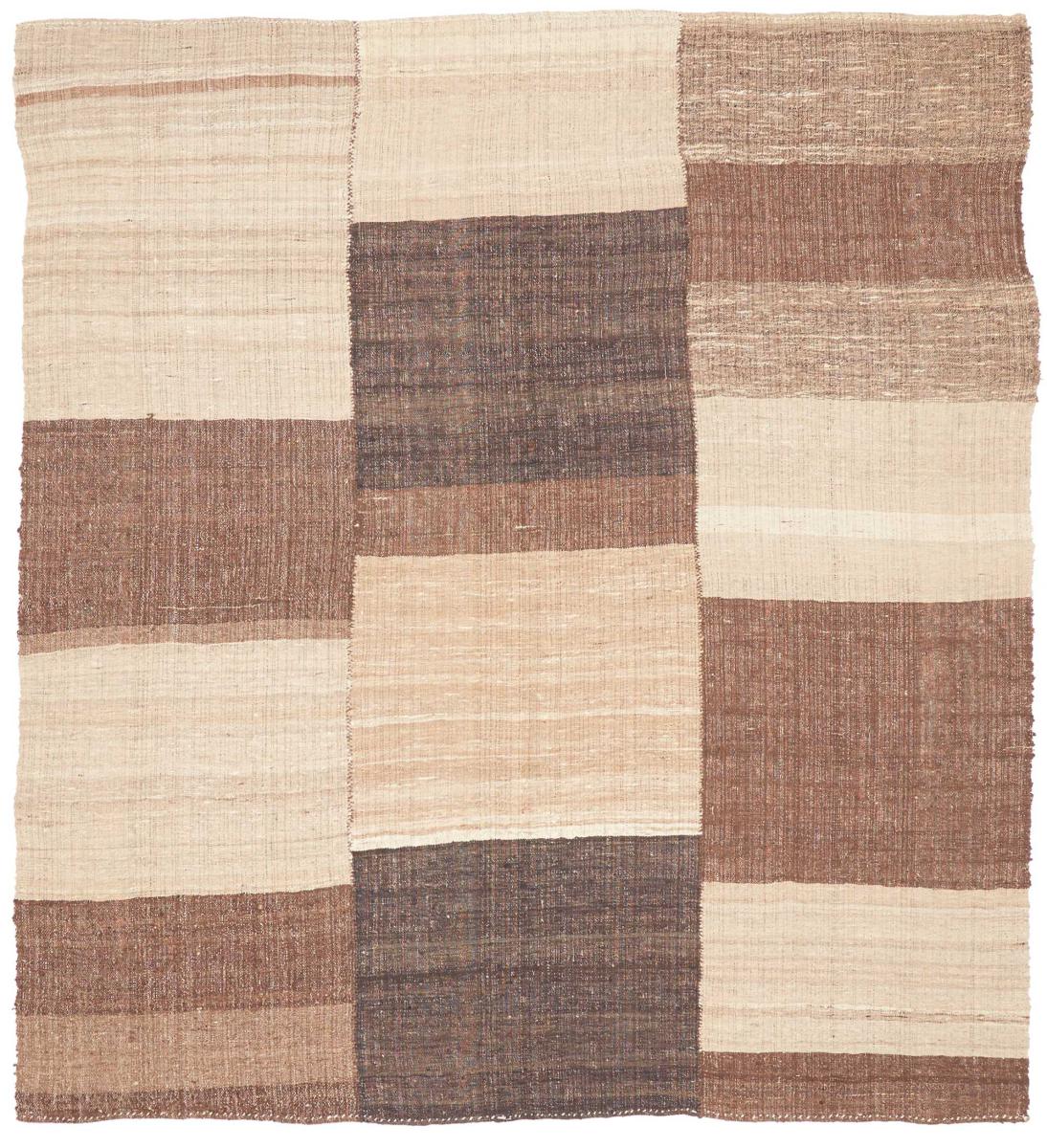 Persisk teppe Kelim Fars Antikke 226x196 226x196, Persisk teppe Handwoven 