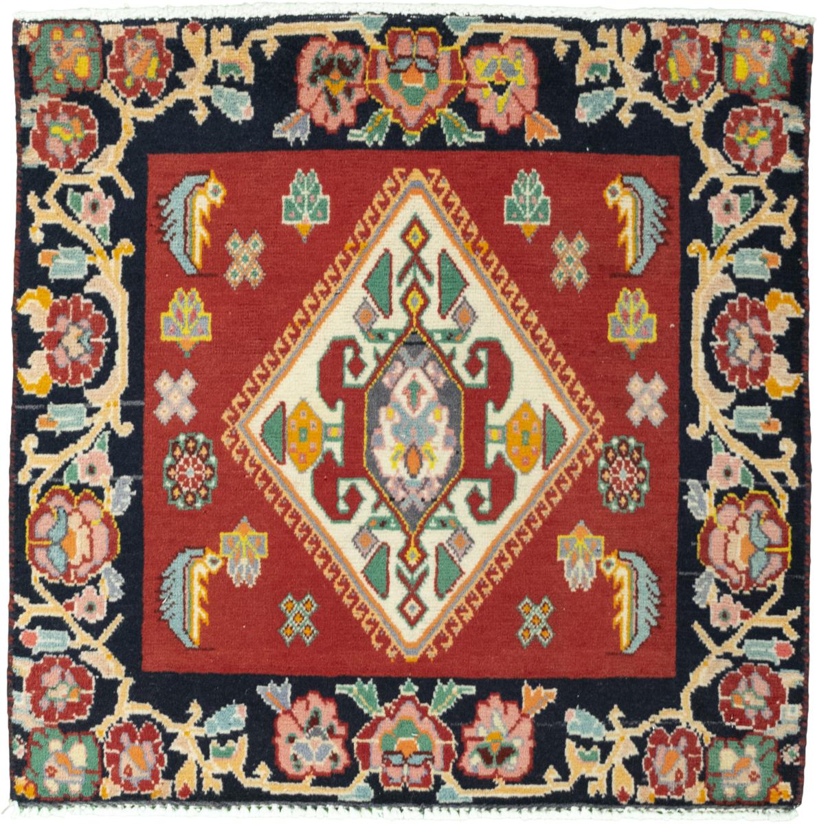 Persian Rug Shiraz 64x66 64x66, Persian Rug Knotted by hand