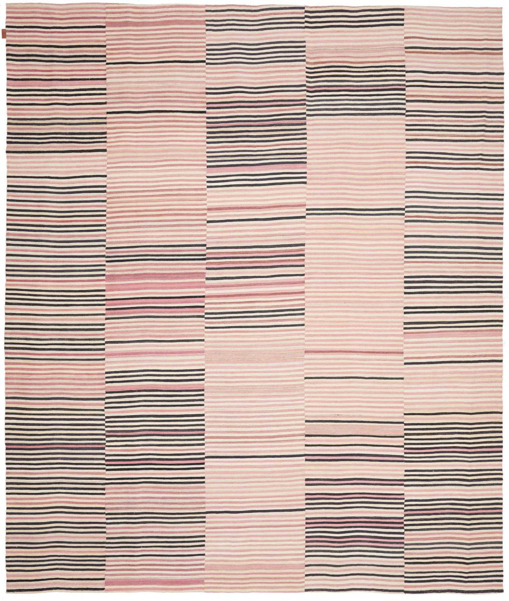 Persisk tæppe Kelim Fars 301x251 301x251, Persisk tæppe Håndvævet