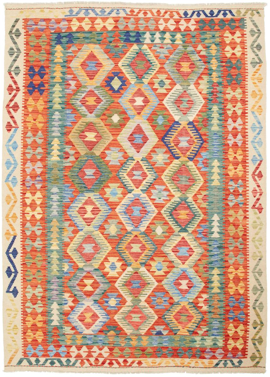 Afghan rug Kilim  Afghan 239x173 239x173, Persian Rug Woven by hand
