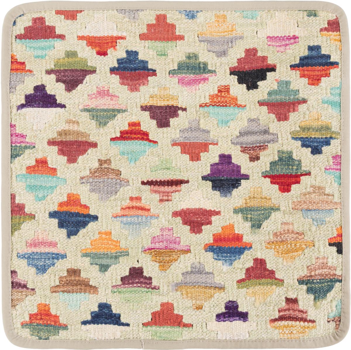 Tappeto Afgano Kilim Afghan Copricuscino 40x40 40x40, Tappeto persiano Annodato a mano