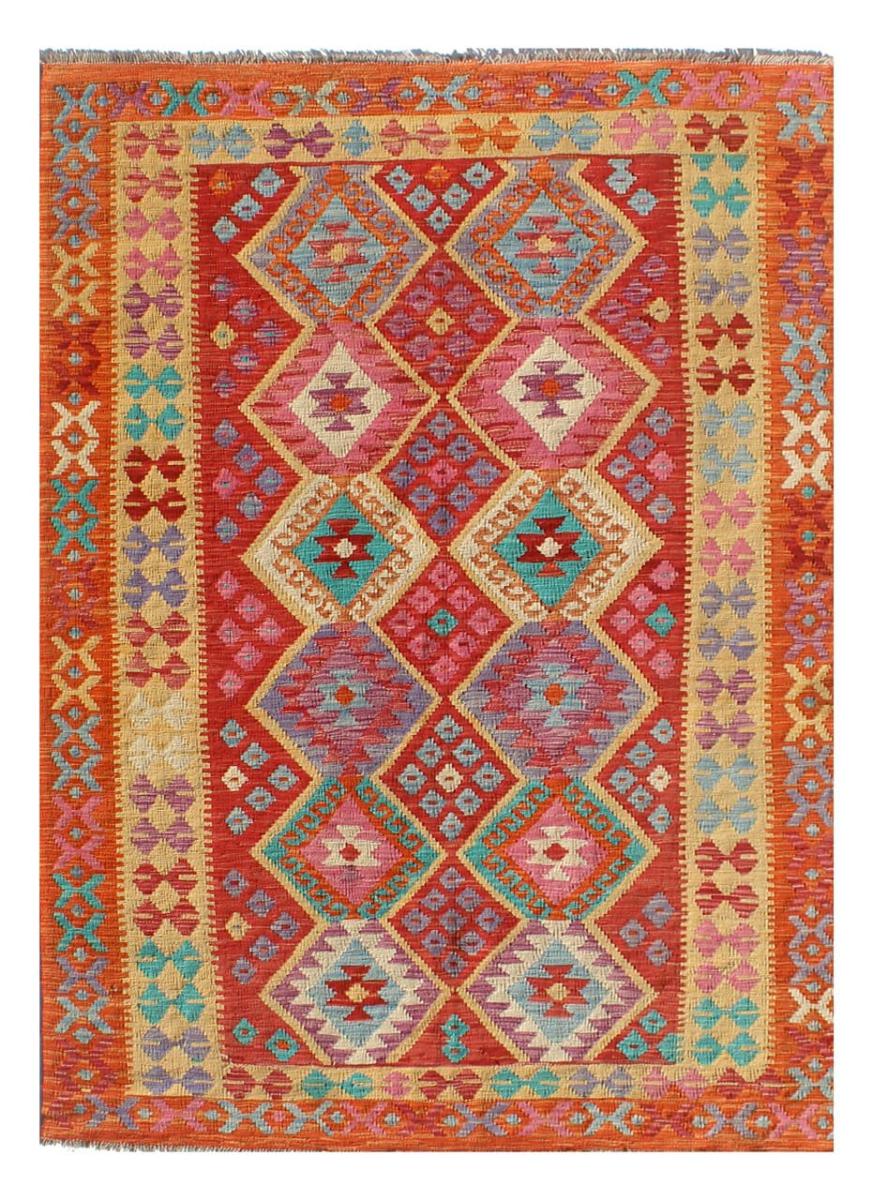 Afghan rug Kilim Afghan 8'3"x5'7" 8'3"x5'7", Persian Rug Woven by hand