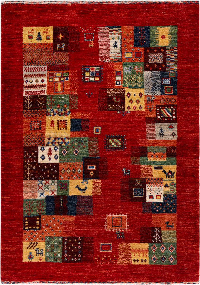 ペルシャ絨毯 ペルシャ ギャッベ ペルシャ ロリbaft Atelier 121x83 121x83, ペルシャ絨毯 手織り
