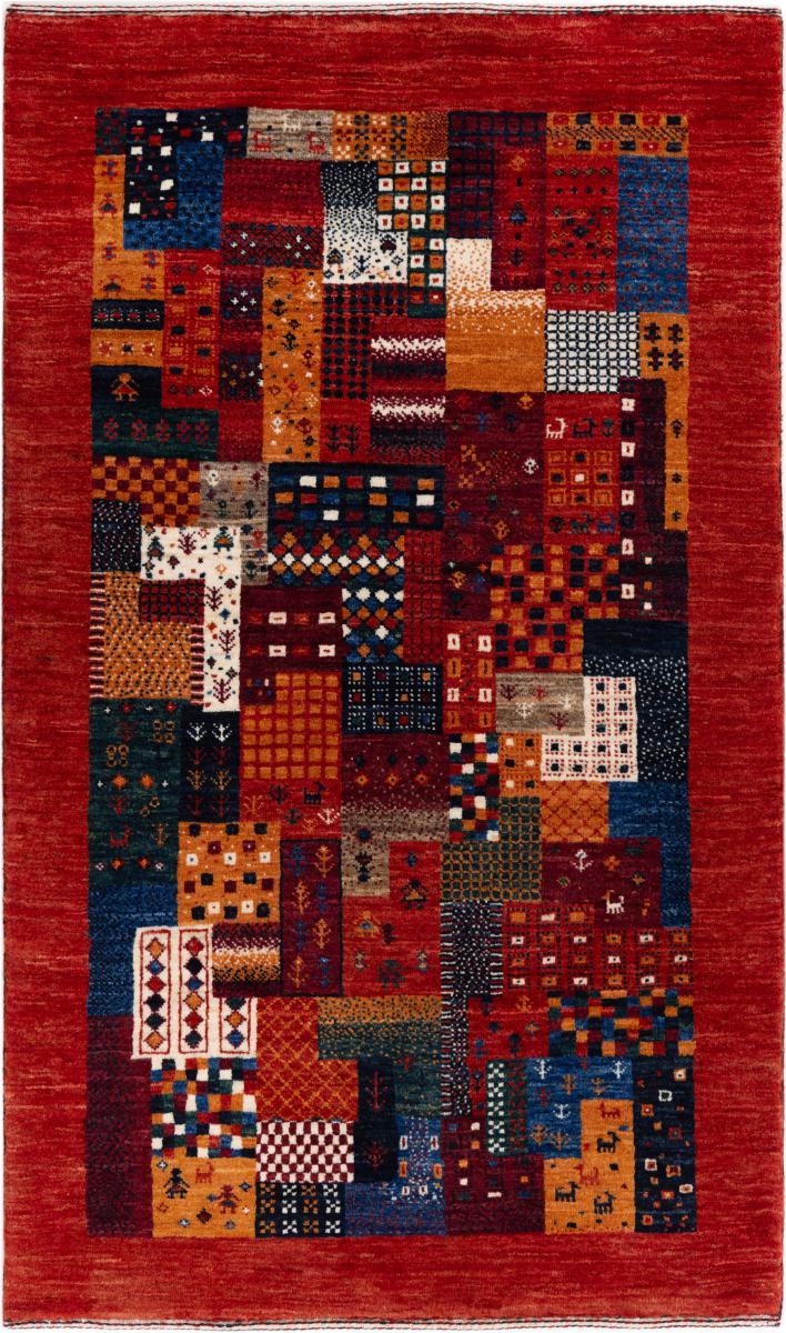 Persisk teppe Persisk Gabbeh Loribaft Atelier 132x79 132x79, Persisk teppe Håndknyttet