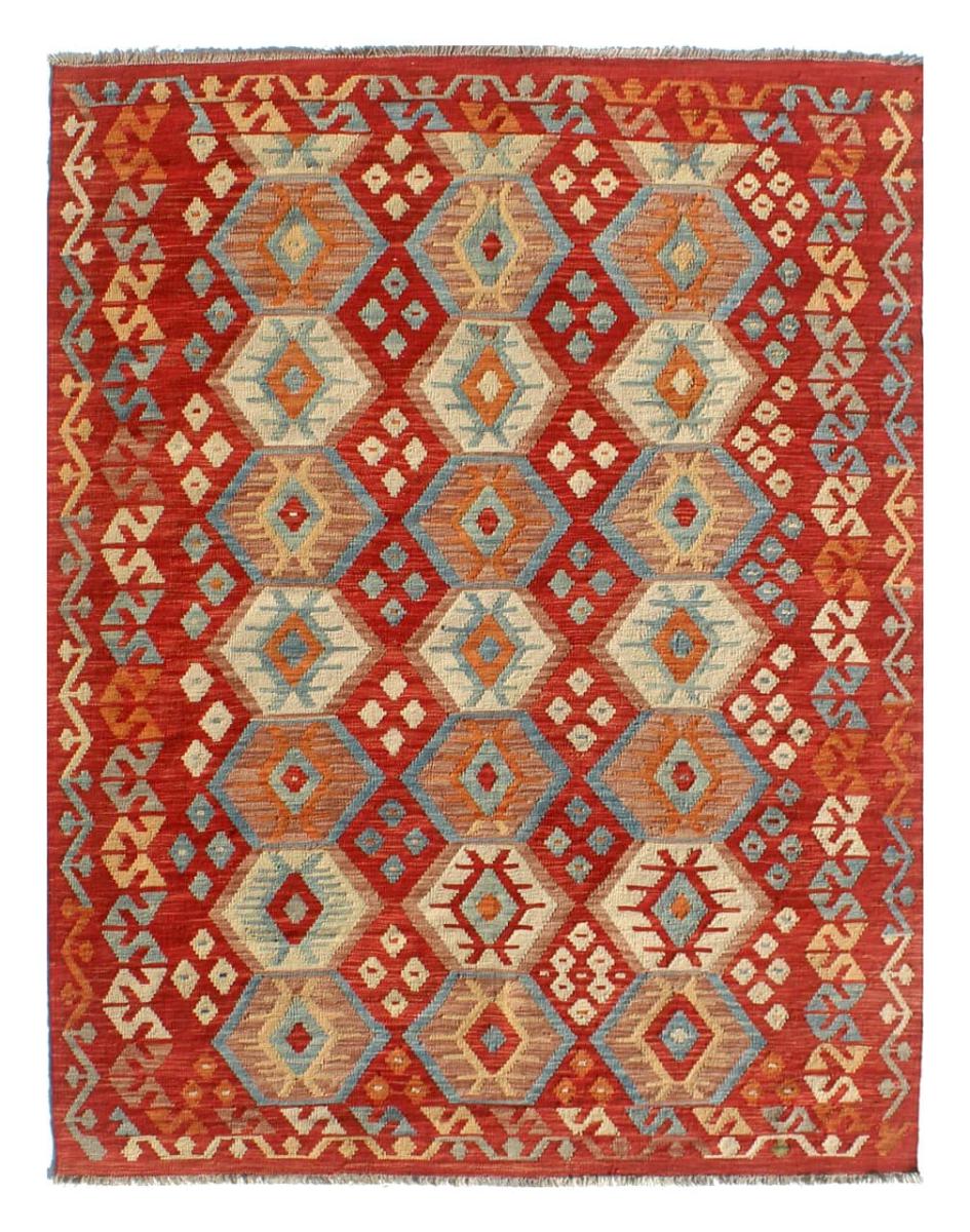 Afghan rug Kilim Afghan 8'0"x5'9" 8'0"x5'9", Persian Rug Woven by hand
