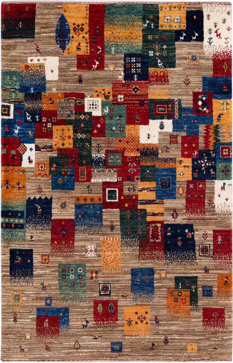 Dywan perski Perski Gabbeh Loribaft Atelier 129x86 129x86, Dywan perski Ręcznie tkany
