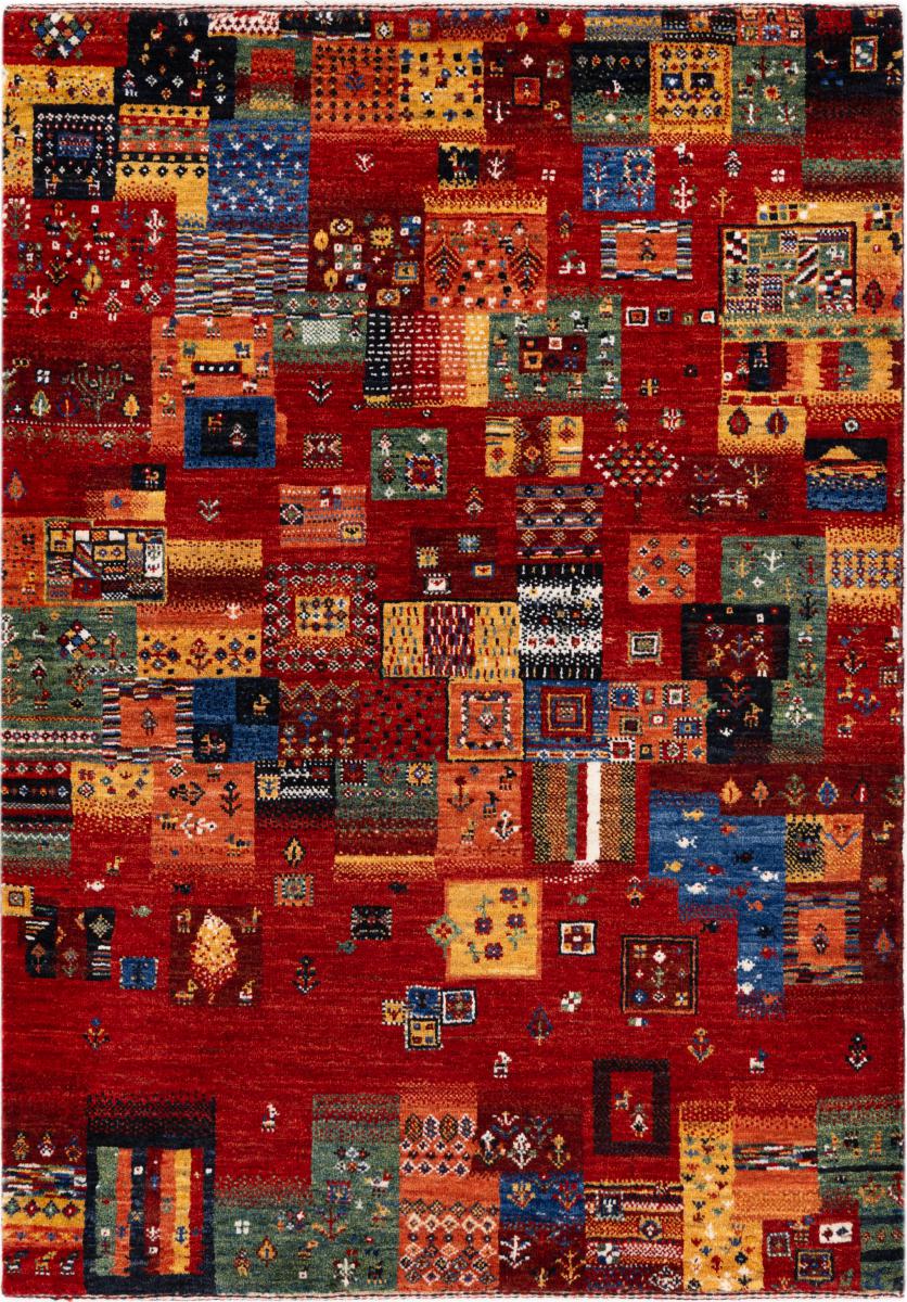 Persian rug Persian Gabbeh Loribaft Atelier 125x91 125x91, Persian rug Hand-knotted
