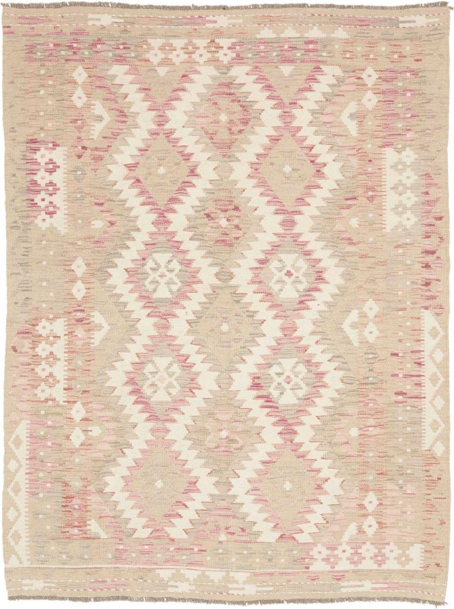 Tapis afghan Kelim Afghan 195x147 195x147, Tapis persan Tissé à la main