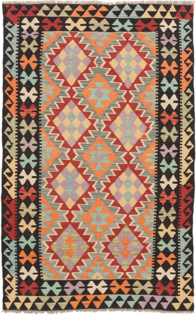 Tapete afegão Kilim Afegão 163x104 163x104, Tapete persa Tecido à mão