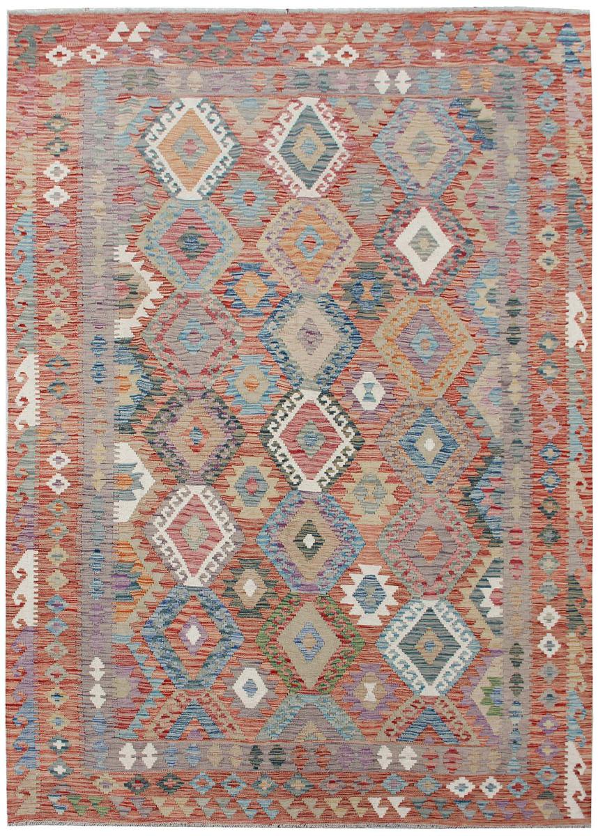 Tapete afegão Kilim Afegão 292x209 292x209, Tapete persa Tecido à mão