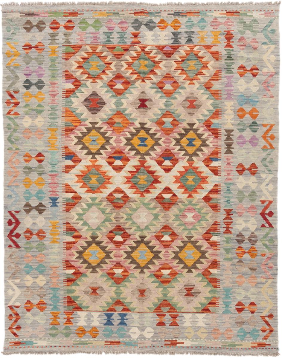 Tapete afegão Kilim Afegão 192x153 192x153, Tapete persa Tecido à mão