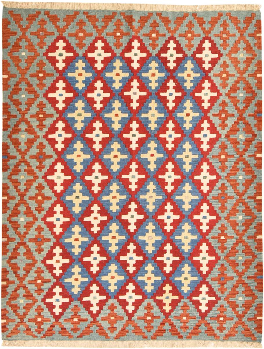 Persian Rug Kilim Fars 197x152 197x152, Persian Rug Woven by hand
