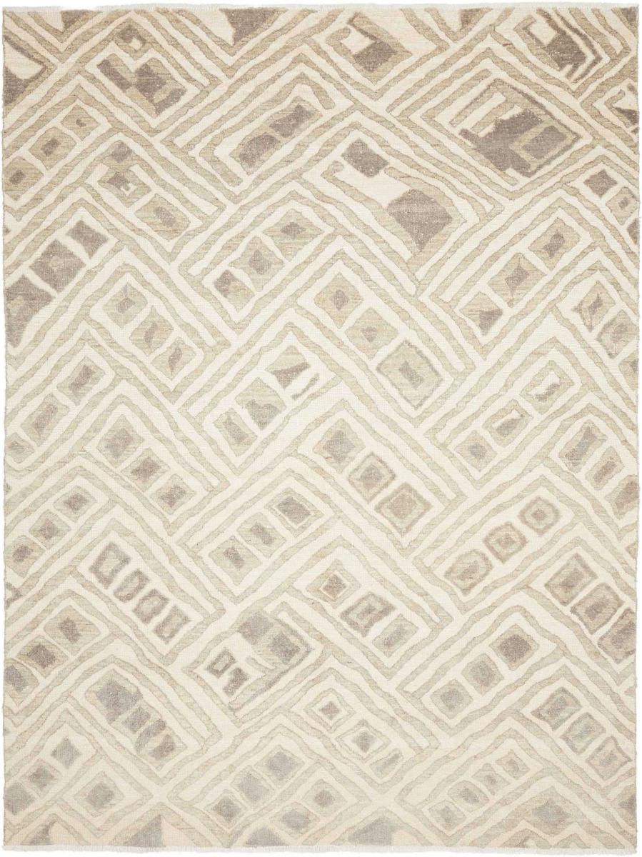 Alfombra afgana Berber Contemporary 312x238 312x238, Alfombra persa Hecho a mano