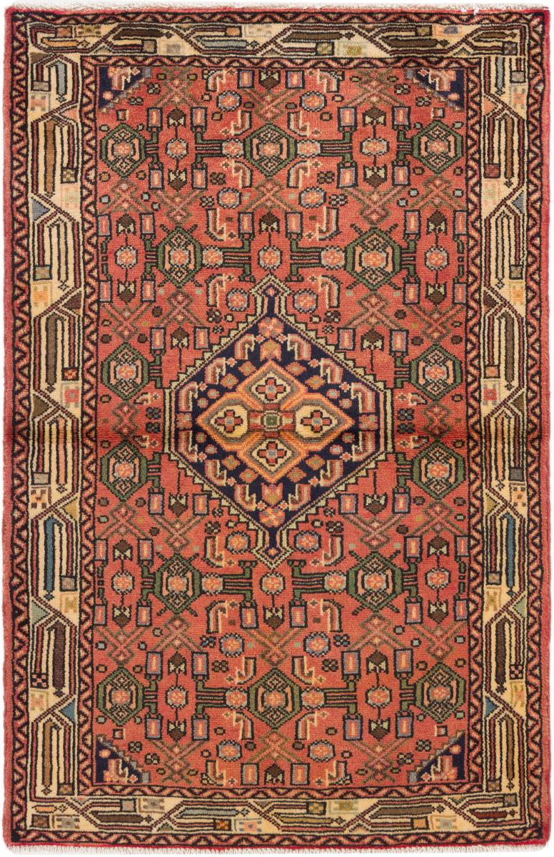 Persian Rug Hamadan 130x84 130x84, Persian Rug Knotted by hand