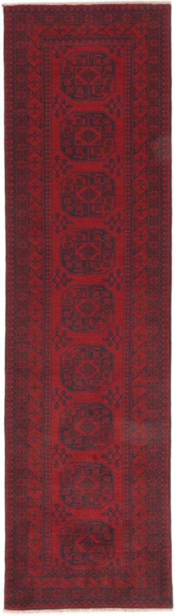 Tapis afghan Afghan Akhche 289x81 289x81, Tapis persan Noué à la main