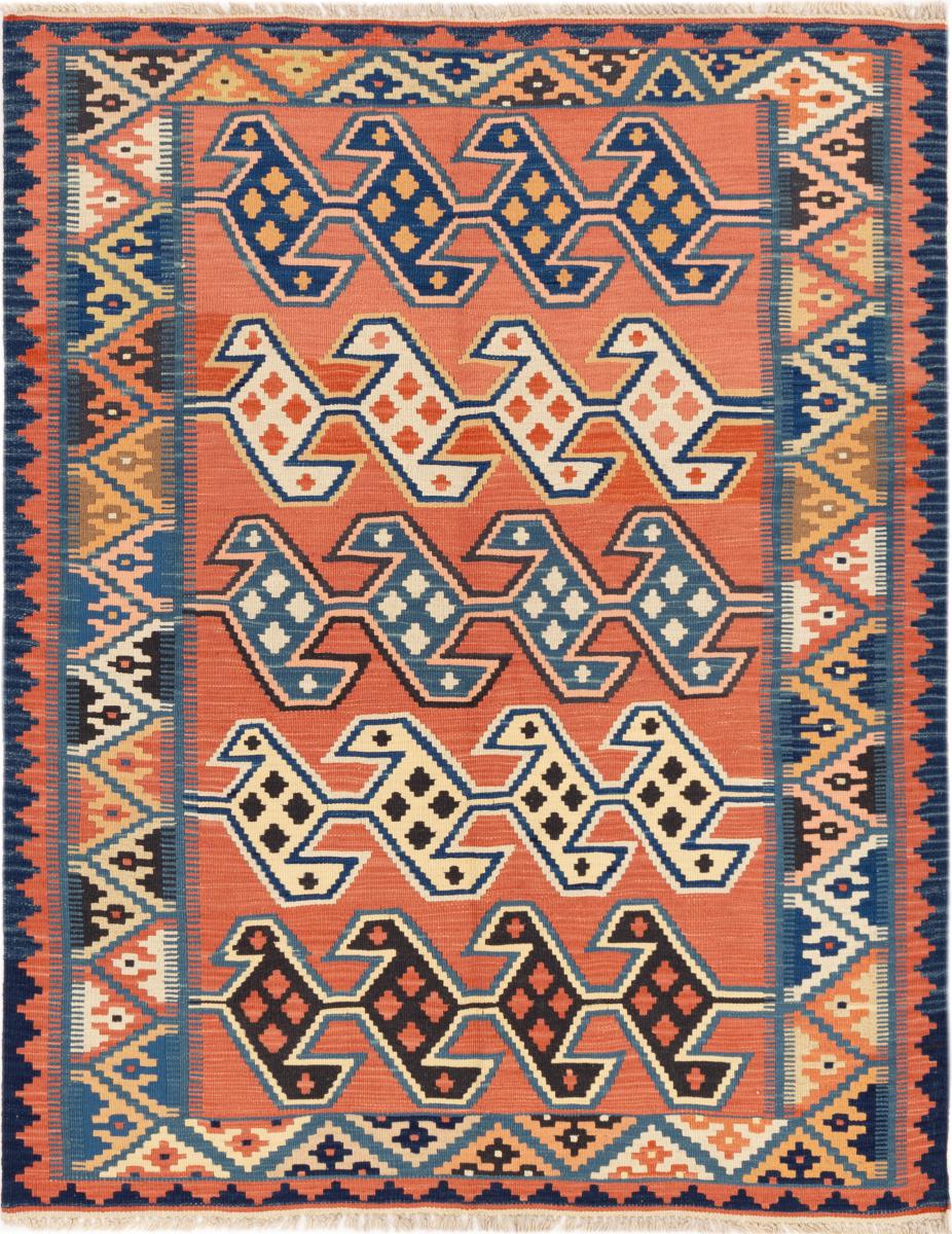 Persian rug Kilim Fars Ghashghai 189x145 189x145, Persian rug Handwoven