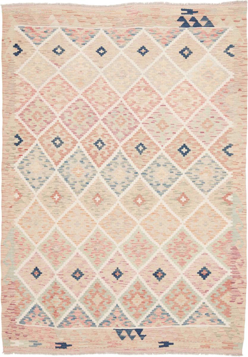 Afganistanilainen matto Kelim Afghan 209x151 209x151, Persialainen matto Käsinkudottu